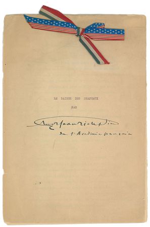 Lot #603 Jean Richepin - Image 1