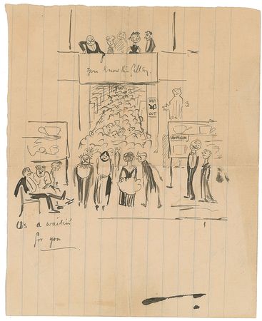 Lot #606 H. G. Wells: “We shall arrive, in our best clothes & behaviour,” the writer plans, “about 7:45 or 8, so that we shall certainly be too late for the first concert” - Image 2