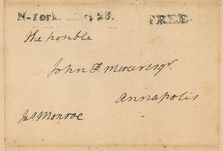 Lot #10 James Monroe: ?I believe the medic once thought my corporal part on its way to St. Paul?s churchyard?but I did not think so myself? - Image 2
