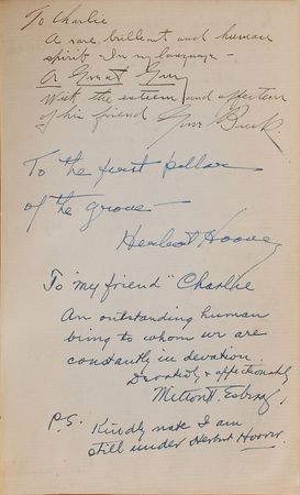 Lot #138 Herbert Hoover Book - Image 1