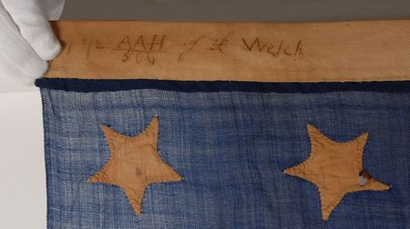Lot #427 US Flag, 13-Star: Classic thirteen-star American flag - Image 3