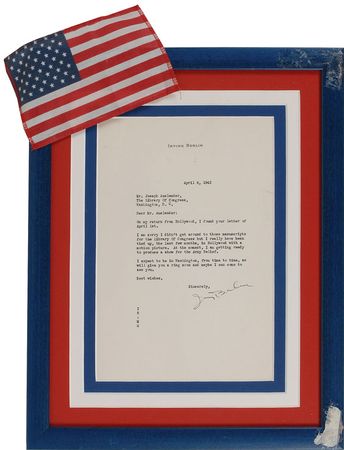 Lot #694 Irving Berlin: Busy in Hollywood with Holiday Inn - Image 1