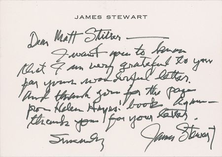 Lot #908 James Stewart and Frank Capra - Image 2