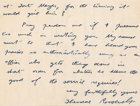 Lot #59 Theodore Roosevelt: Teddy advocates a newly formed spy agency as the US enters WWI - Image 3