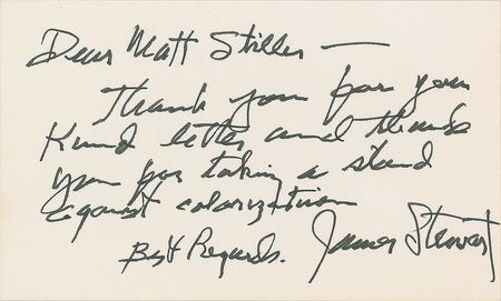 Lot #906 James Stewart - Image 2