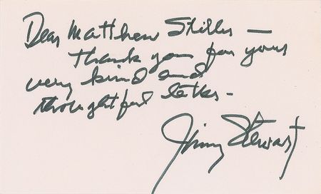 Lot #906 James Stewart - Image 3