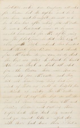 Lot #118 Abraham Lincoln: 1864 Election: ?Honest Abraham Lincoln will get a large majority of the soldiers votes? - Image 2