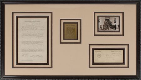 Lot #444 Civil War Physician Signed Document - Image 1