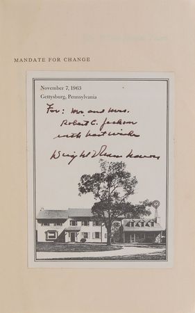 Lot #156 Dwight D. Eisenhower Book - Image 1
