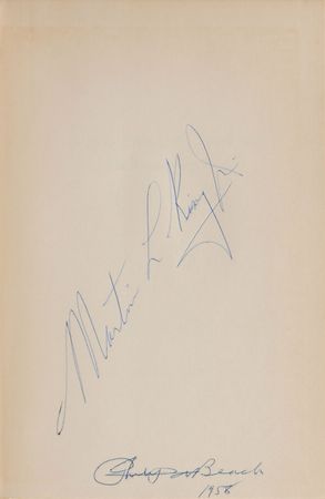 Lot #293 Martin Luther King, Jr: Historic account of the Montgomery Bus Boycott - Image 1