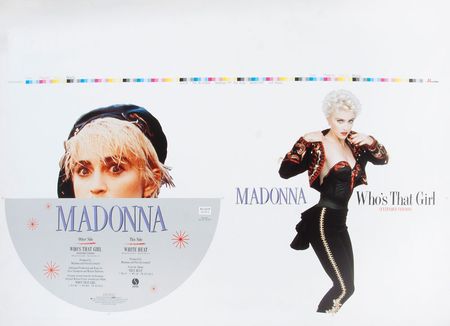 Lot #778 Madonna Set of Three First Proof Artwork Sheets - Image 1
