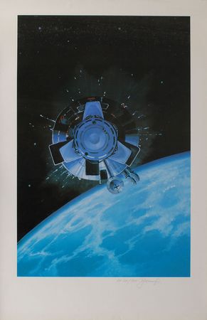 Lot #522 Alexei Leonov Print - Image 2