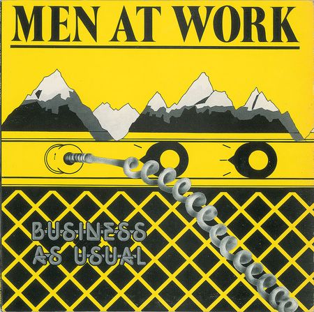 Lot #735 Men at Work - Image 2