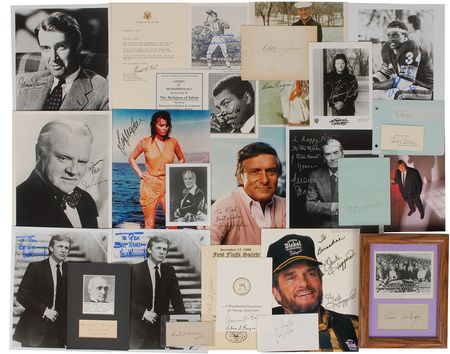 Lot #829 Autograph Collection Collection - Image 1