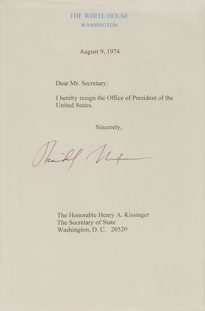 Lot #161 Richard Nixon Souvenir Typescript - Image 2