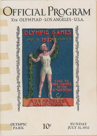 Lot #798 Hollywood: Lombard, Cooper, Jolson, and others converge at the 1932 LA Olympics - Image 2