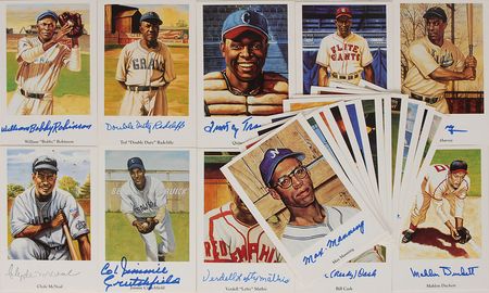 Lot #933 Baseball: Negro Leagues Perez-Steele Cards - Image 2