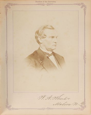 Lot #203 New York Constitutional Convention of 1867 Album - Image 1