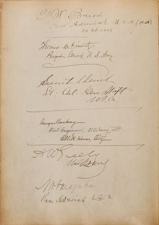 Lot #201 Harris & Ewing Guest Book: One-of-a-kind guest book from Harris & Ewing—a miscellany of notables - Image 7