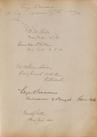 Lot #201 Harris & Ewing Guest Book: One-of-a-kind guest book from Harris & Ewing—a miscellany of notables - Image 10
