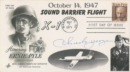 Lot #470 Chuck Yeager First Day Cover - Image 2