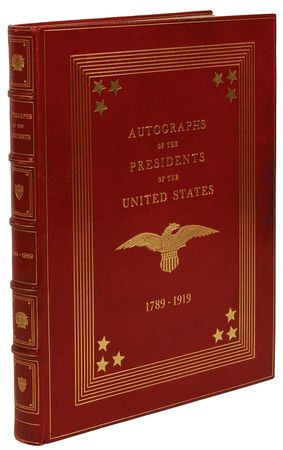 Lot #114 Presidents: Beautifully bound presidential set, from Washington through the early 20th Century - Image 1