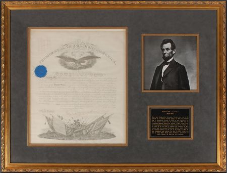 Lot #33 Abraham Lincoln: President Lincoln