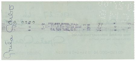 Lot #792 Greta Garbo: Rare twice-signed example - Image 2