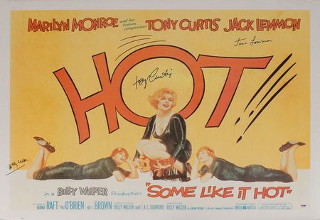 Lot #902 Some Like It Hot Poster - Image 1
