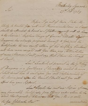 Lot #387 Robert Clive: Scarce letters by the controversial ‘Clive of India’ - Image 3