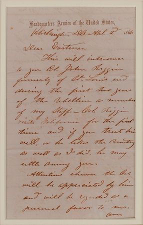 Lot #47 U. S. Grant: Even after the stress of war, Grant?s hair remains ?without much sprinkling of grey? - Image 3