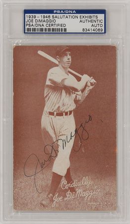 Lot #935 Joe DiMaggio Handwritten Letter Signed - Image 1