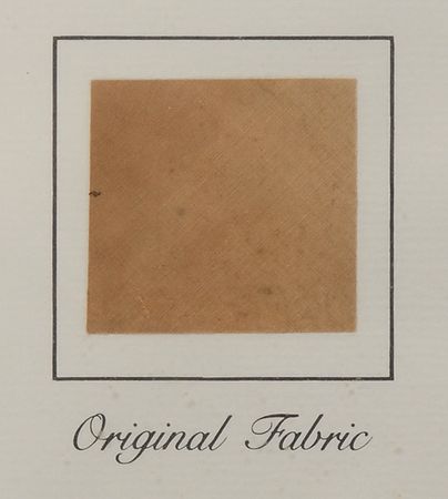 Lot #461 Bleriot XI Fabric Swatch Fabric Swatch - Image 2