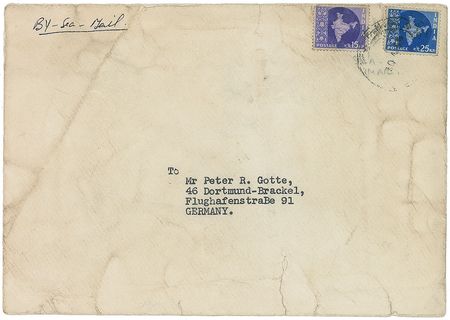 Lot #316 Indira Gandhi Signed Photograph - Image 2