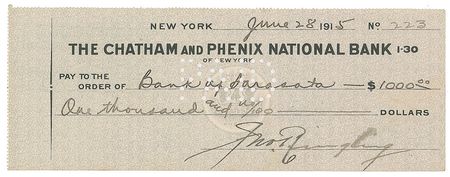 Lot #898 John Ringling - Image 1