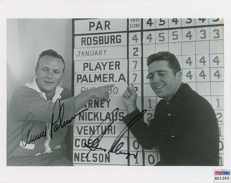 Lot #949 Arnold Palmer and Jack Nicklaus - Image 1