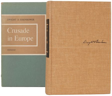 Lot #94 Dwight D. Eisenhower: Ike’s limited edition WWII memoir, featuring his signed D-Day order - Image 2