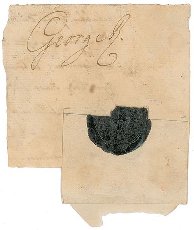 Lot #332 King George III and King William IV Signatures - Image 2