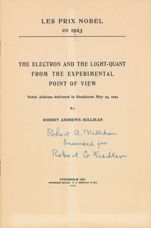 Lot #354 Nobel Prize Winning Physicists Booklets - Image 1
