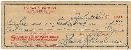 Lot #824 Actors Checks - Image 3