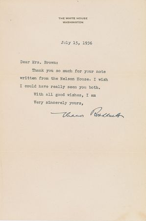Lot #150 Eleanor Roosevelt - Image 3