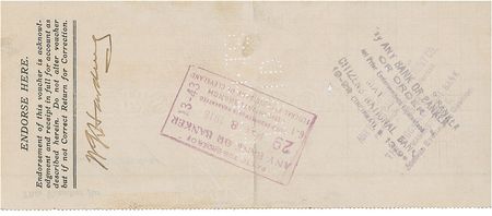 Lot #135 Warren G. Harding - Image 2