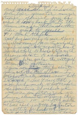 Lot #923 Rocky Marciano: An idealized bout: ?Gallant gladiators in battle giving their all? - Image 2