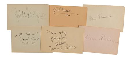 Lot #889  Performing Artists - Image 1