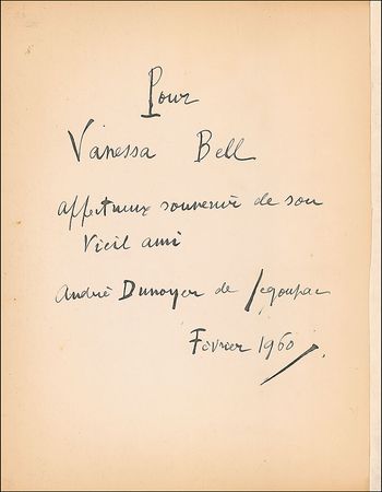 Lot #541 Eugene Berman and Andre Dunoyer de Segonzac Book and Catalog - Image 2