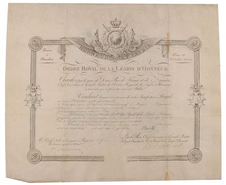 Lot #327 King Charles X and King Louis-Philippe Signed Documents - Image 2
