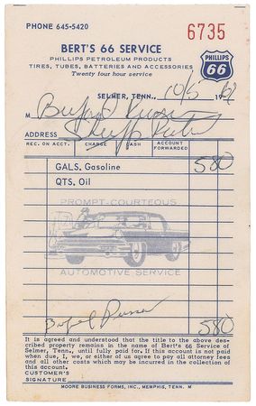 Lot #365 Buford Pusser - Image 1