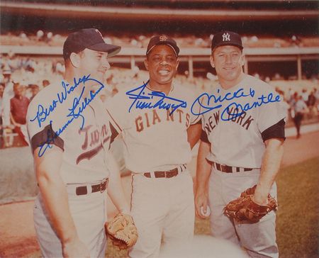 Lot #922 Baseball Hall of Famers: Massive Hall of Fame collection, highlighted by Foxx, Clemente, and Mantle?Maris - Image 7