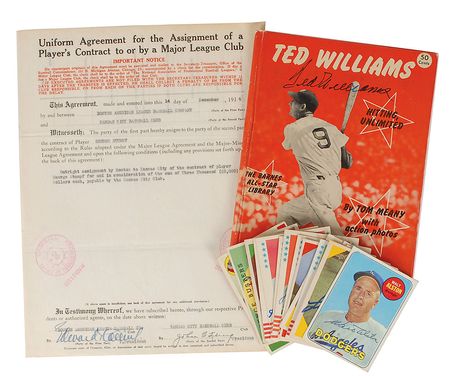 Lot #922 Baseball Hall of Famers: Massive Hall of Fame collection, highlighted by Foxx, Clemente, and Mantle?Maris - Image 16