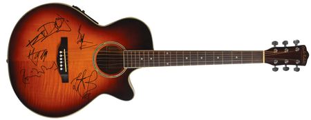 Lot #8345 Rolling Stones Signed Guitar - Image 1